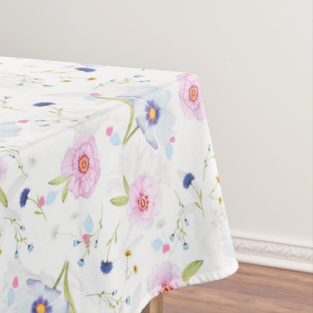 floral tablecloth (In Situ)