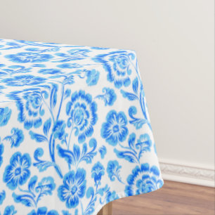 Floral tablecloth