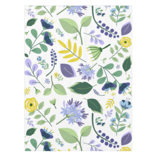 Floral tablecloth