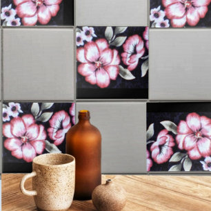Floral Tapestry  Tile