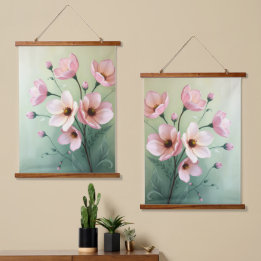 Floral Tapestry Wall Décor