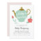 Floral Tea Party Baby Shower Baby Is Brewing