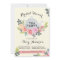 Floral Tea Party Bridal Shower Invitation