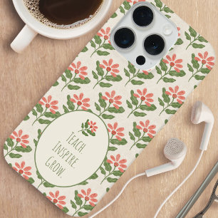 Floral Teacher Appreciation  iPhone 15 Pro Case