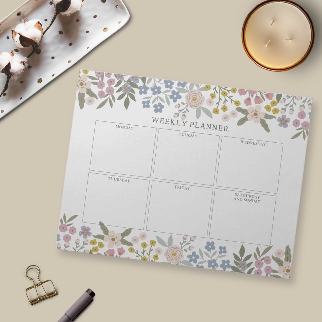 Floral Tearaway Paper Pad (Creator Uploaded)