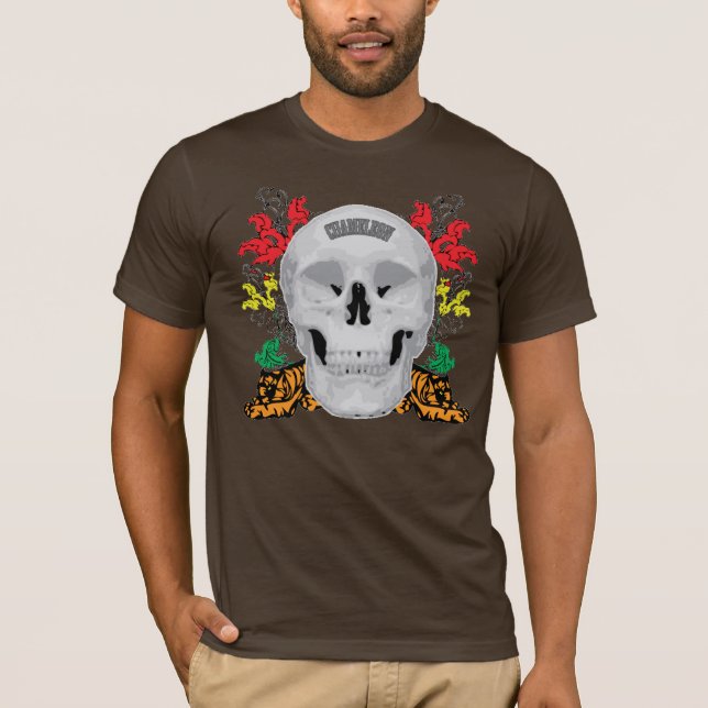 Floral Temple T-Shirt (Front)