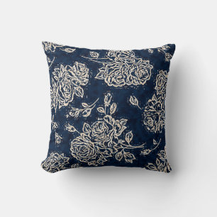 Floral texture repeat modern patternbackground,bat cushion