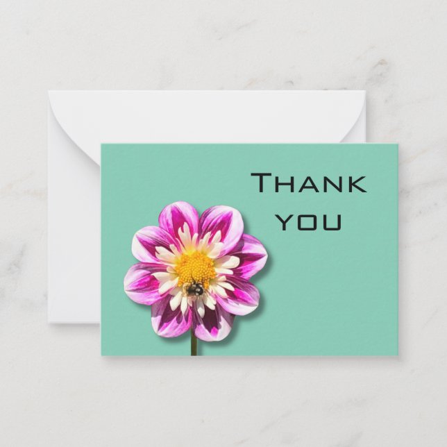 Floral Thank you card (Front)