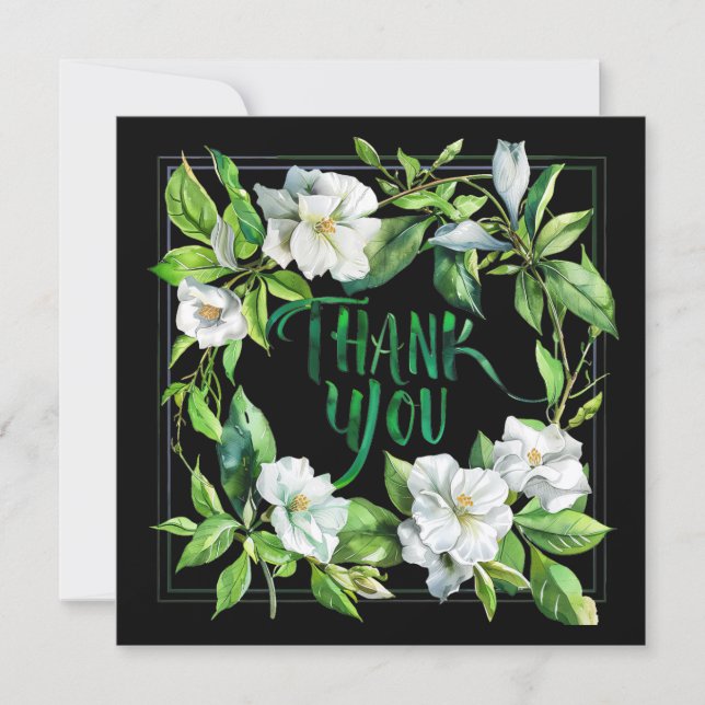 Floral Thank You Card (Front)