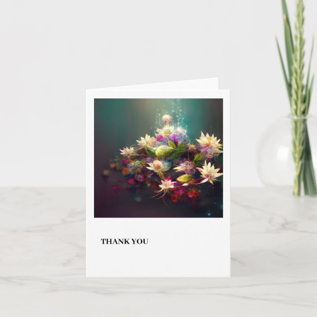 Floral Thank You Card (Front)