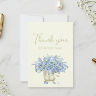 Floral thank you / Elegant thank you Card