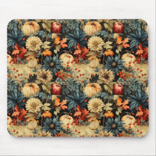 Floral Thanksgiving Vintage Pattern (12) Mouse Pad