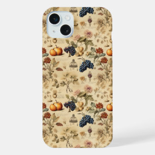 Floral Thanksgiving Vintage Pattern (4) iPhone 15 Plus Case