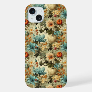 Floral Thanksgiving Vintage Pattern (5) iPhone 15 Plus Case