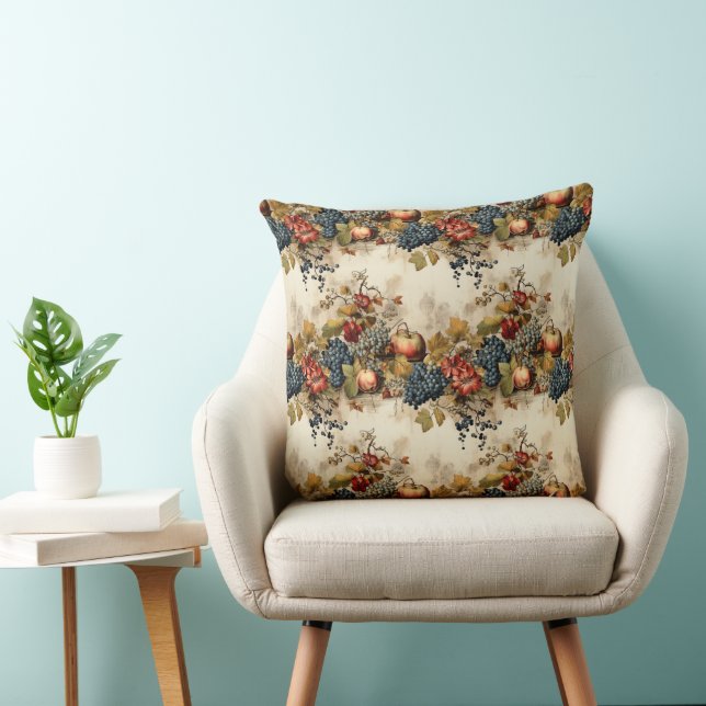 Floral Thanksgiving Vintage Pattern (9) Cushion (Chair)