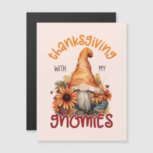 Floral Thanksgiving with my Gnomies