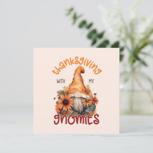 Floral Thanksgiving with my Gnomies