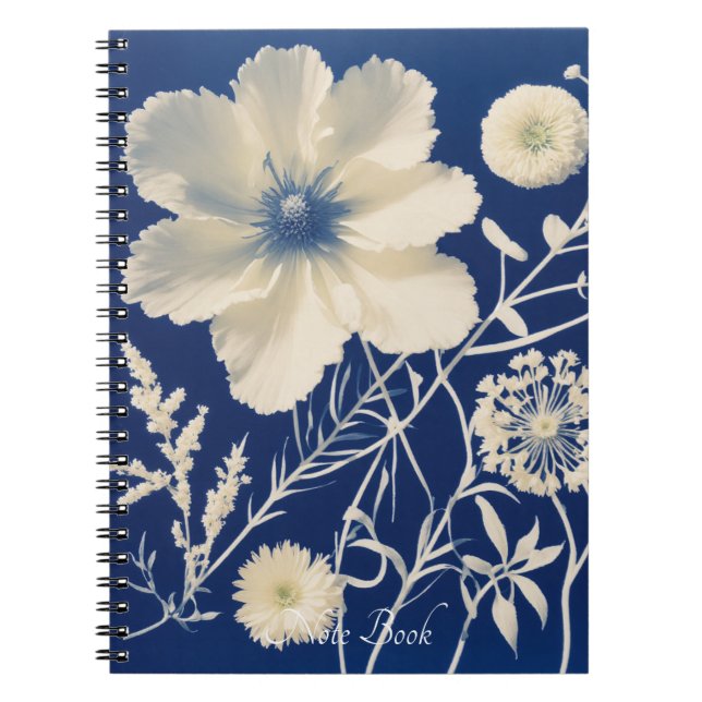Floral-Themed Notebook (Front)