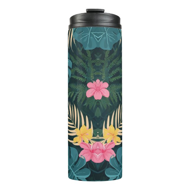 Floral Thermal Tumbler (Front)