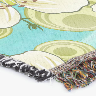 Floral  throw blanket