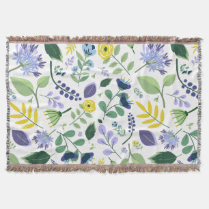 Floral Throw Blanket