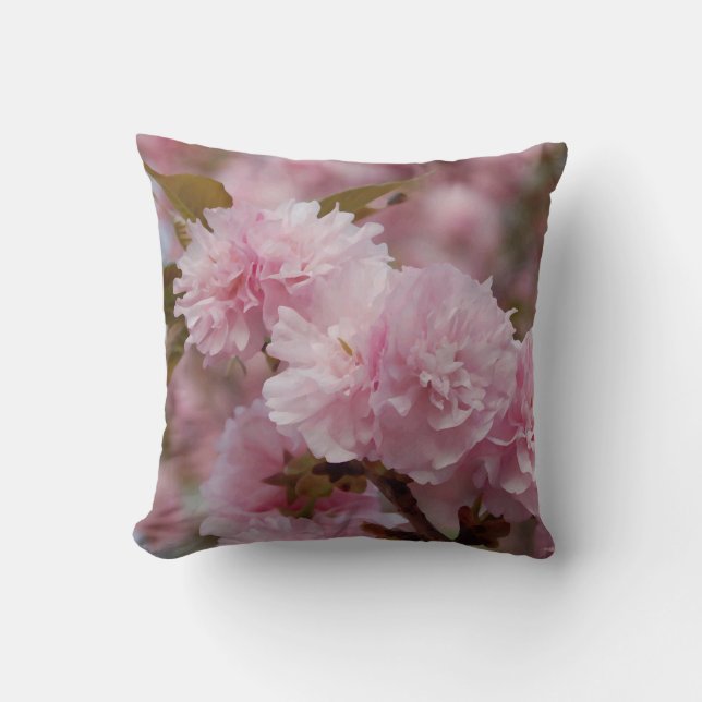 Floral Throw Pillow (Front)
