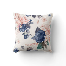 Floral Throw Pillow