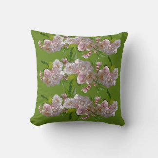 Floral Throw Pillow Decorative Pillow Flower Desig