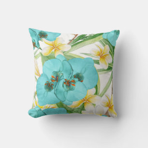 floral Throw Pillow for the Special Women