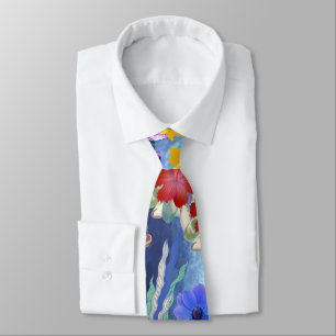 Floral tie