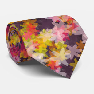 floral tie