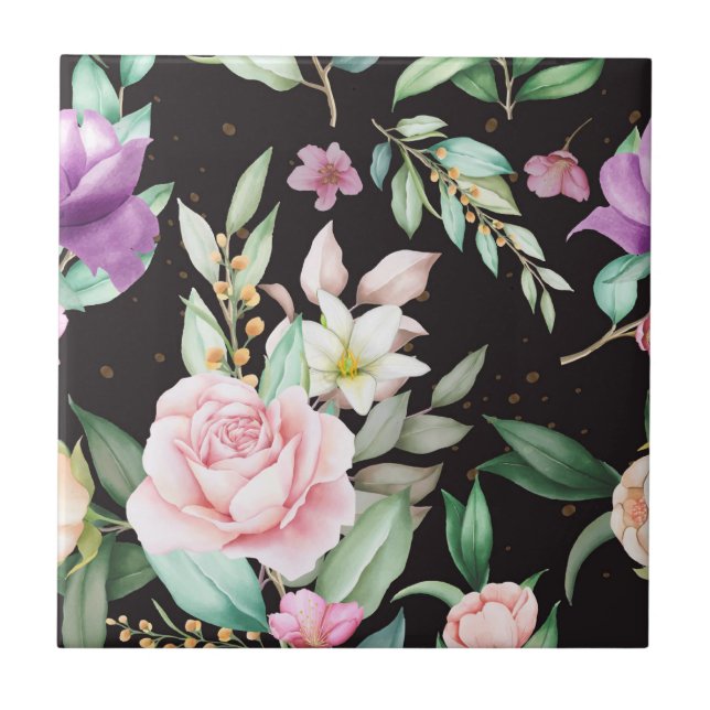 Floral Tile (Front)