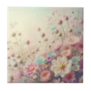 Floral  tile