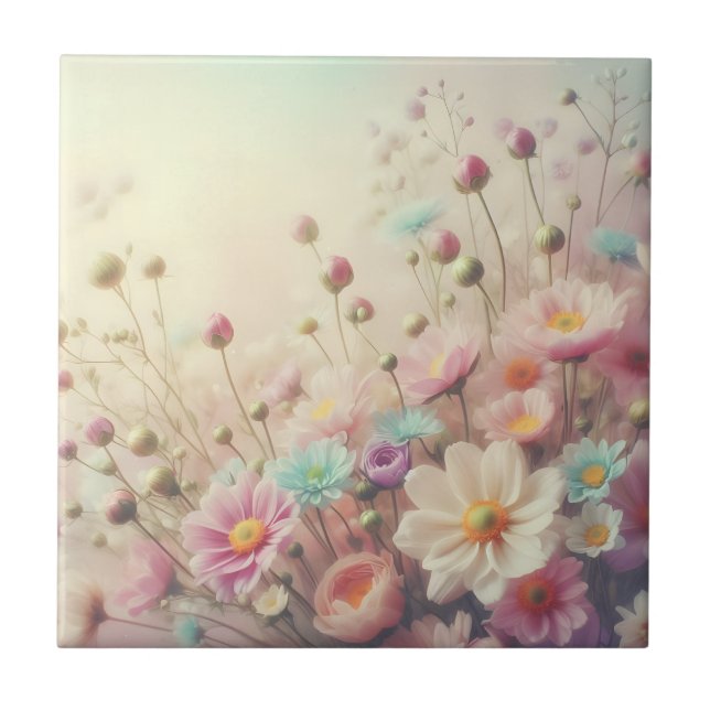 Floral  tile (Front)