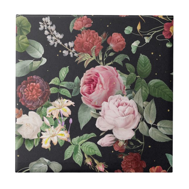 Floral Tile (Front)
