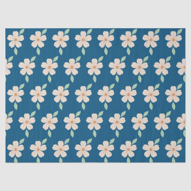 Floral  tissue paper (Front)