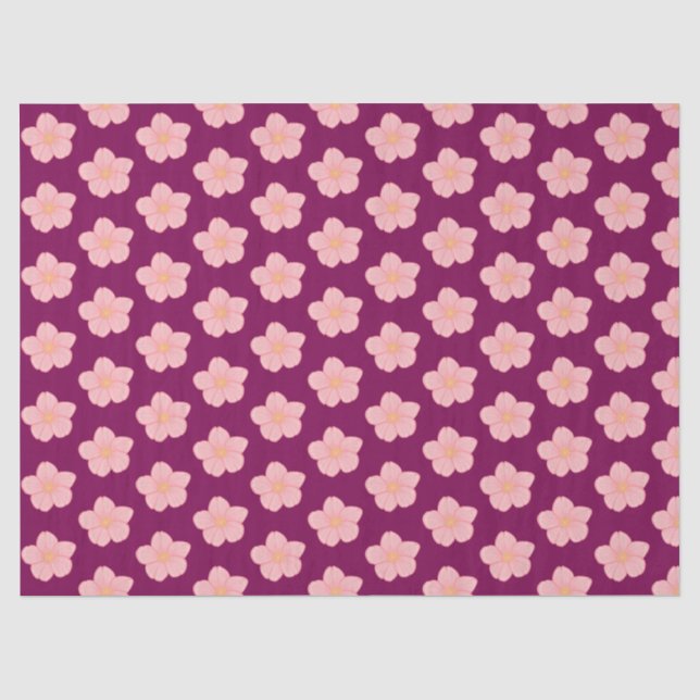 Floral  tissue paper (Front)