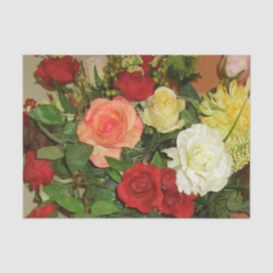 floral tissue paper