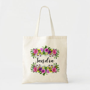 Floral Tote Bag