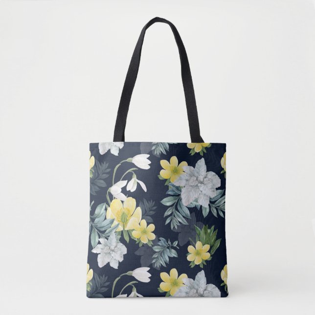Floral Tote Bag (Front)