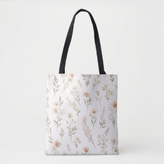 Floral Tote Bag