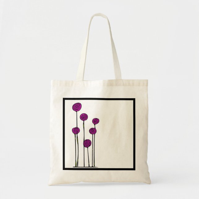 Floral Tote Bag (Front)