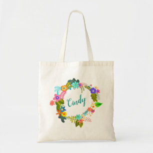 Floral Tote Bag