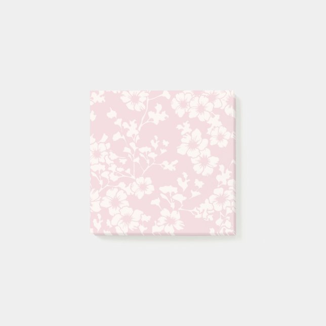 Floral Trellis - Blush Pink Post-it Notes (Front)
