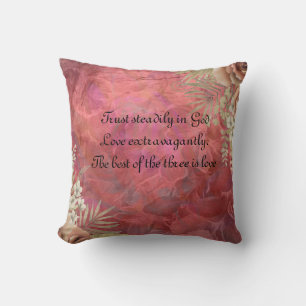Floral Tropical I Women's Tote Cushion