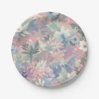 Floral/Tropical spring/easter pastel
