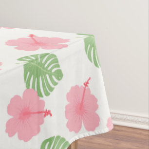 Floral tropical tablecloth