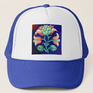 FLORAL TRUCKER HAT
