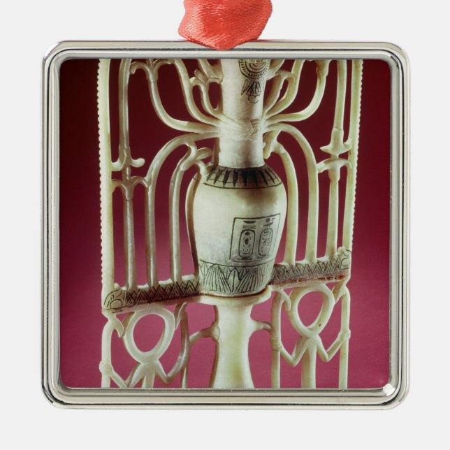 Floral unguent jar, from the Tomb of Metal Tree Decoration (Front)