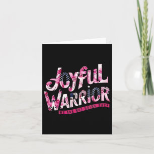 Floral Us Flag Joyful Warrior We Are Not Going Bac Card